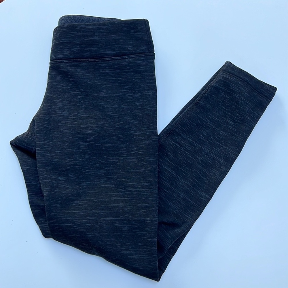 Athleta fleece lined girls pants XL/14